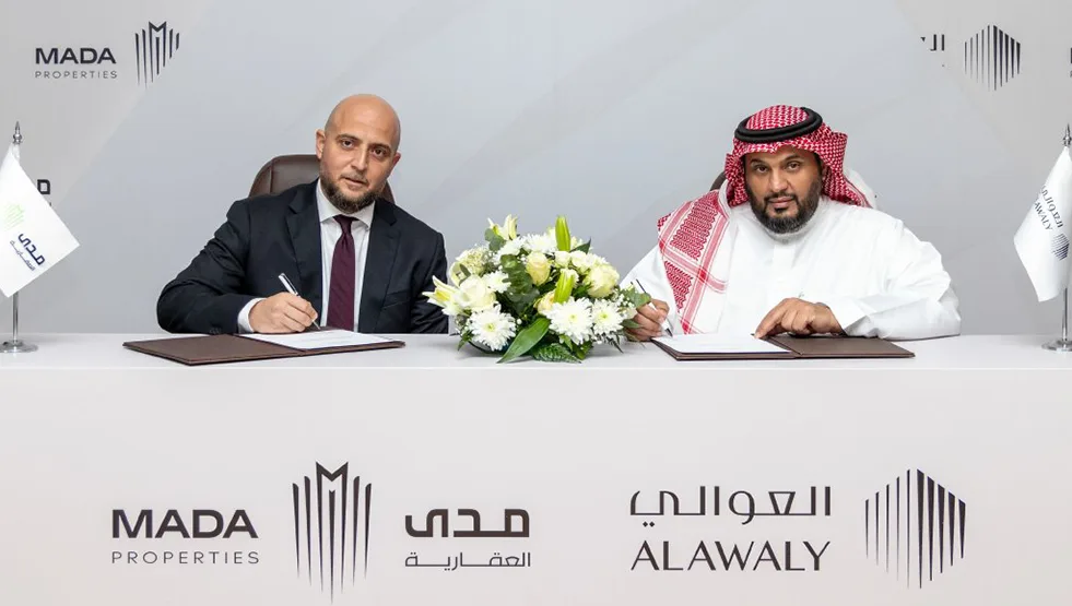 العوالي العقارية توقّع اتفاقية كبرى مع شركة مدى ال...