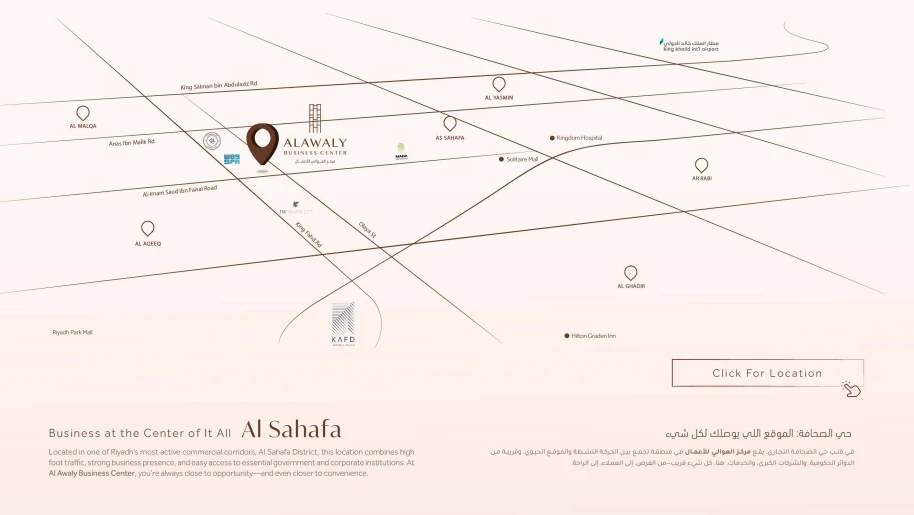 موقع المشروع